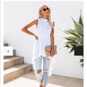 Vici Boheme Sleeveless Blouse Tunic